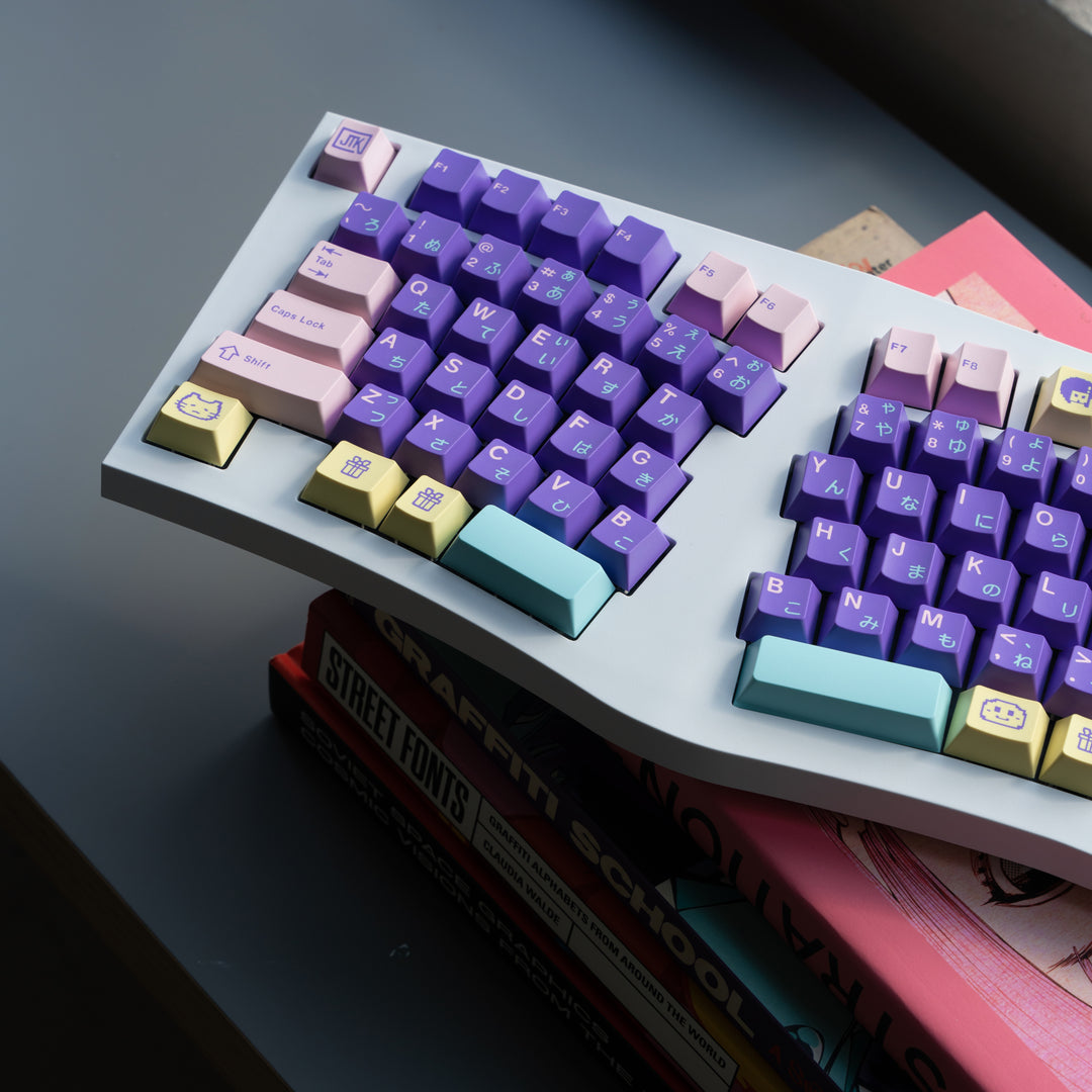 [In-stock] JTK NEEDY CANDY Cherry Profile Doubleshot ABS Keycap Set