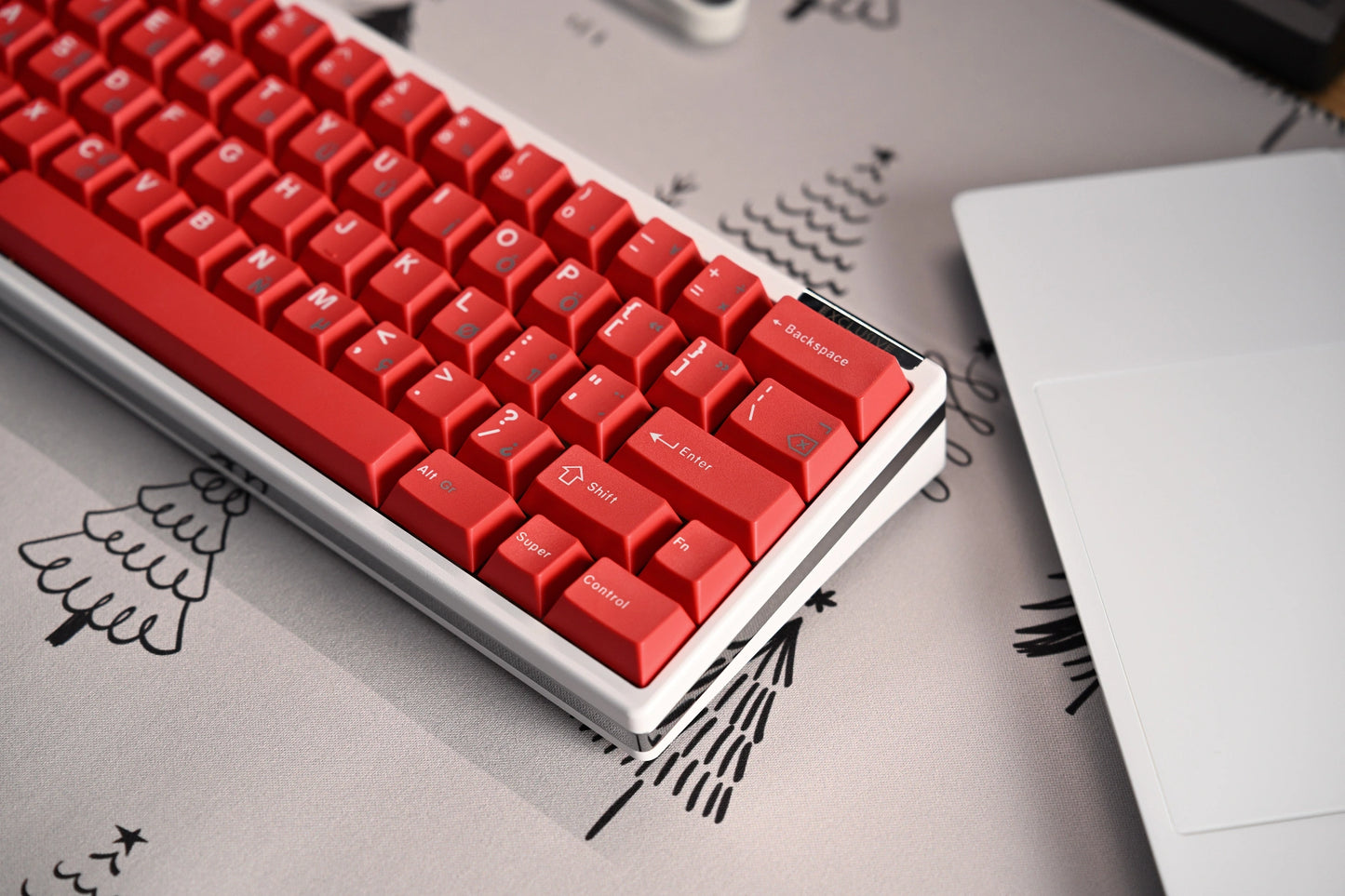 [In-stock] JTK R.W.G IRISH Cherry Profile ABS&PBT Doubleshot Keycap Set