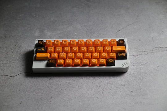 [In-stock] JTK HSA Bee Keeping ABS Doubleshot Glossy Surface Keycap Set