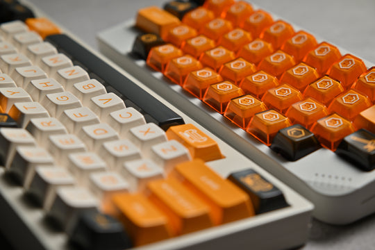 [In-stock] JTK HSA Bee Keeping ABS Doubleshot Glossy Surface Keycap Set