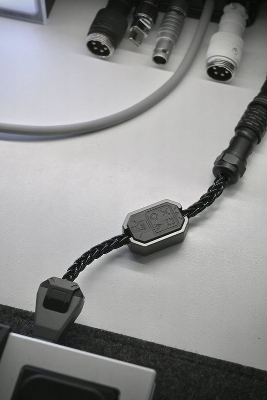 [In-stock] M-Cable Custom Single Crystal Copperwire USB Cable with Connectors