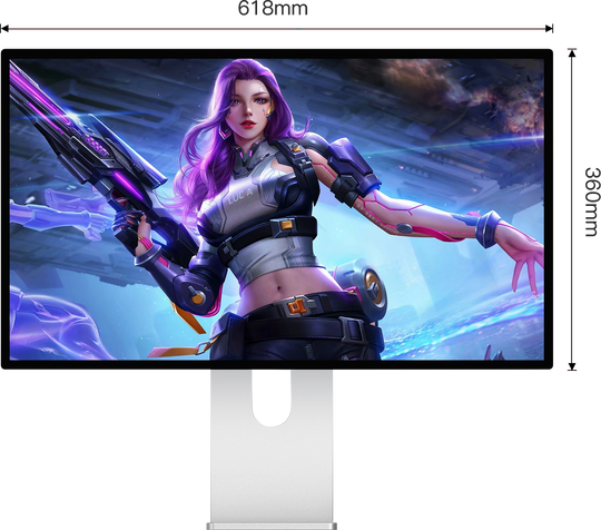 Kuycon P27Z 27" 5K Dual-Mode Gaming Monitor
