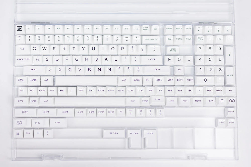 JTK TOXIC HSA Profile ABS Doubleshot Glossy Surface Keycap Set