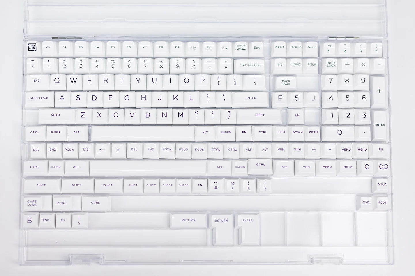 [In-stock] JTK HSA Profile Doubleshot ABS Keycap Set