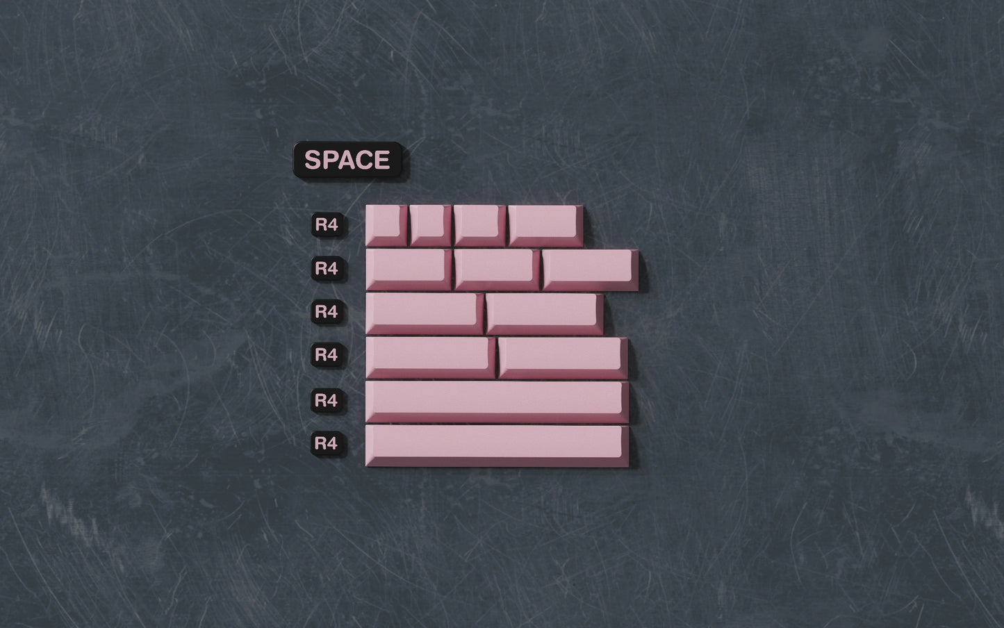 [In-stock] JTK NightSakura Cherry Profile ABS Tripeshot Keycap Set