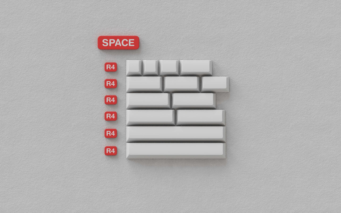 [In-stock] JTK R.W.G IRISH Cherry Profile ABS&PBT Doubleshot Keycap Set