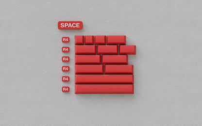 [In-stock] JTK R.W.G IRISH Cherry Profile ABS&PBT Doubleshot Keycap Set