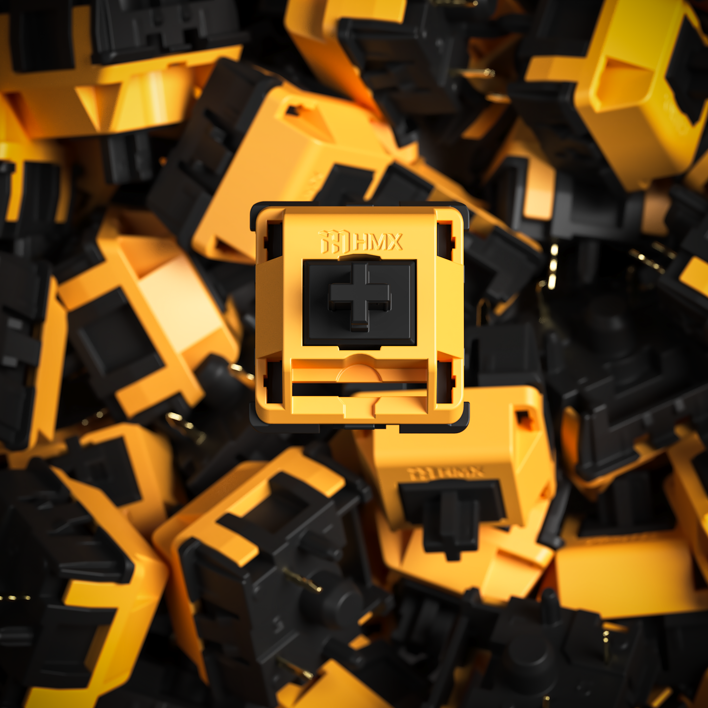 [In-stock] 80Retros X HMX Film Switch, Lubed Linear (MX Red), 35pcs/pack