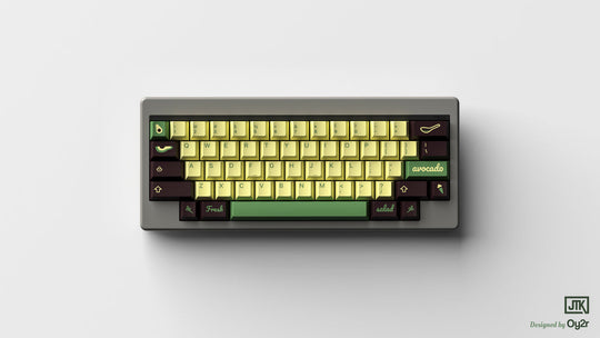 [In-stock] JTK AVOCADO Cherry Profile Tripleshot ABS Keycap Set