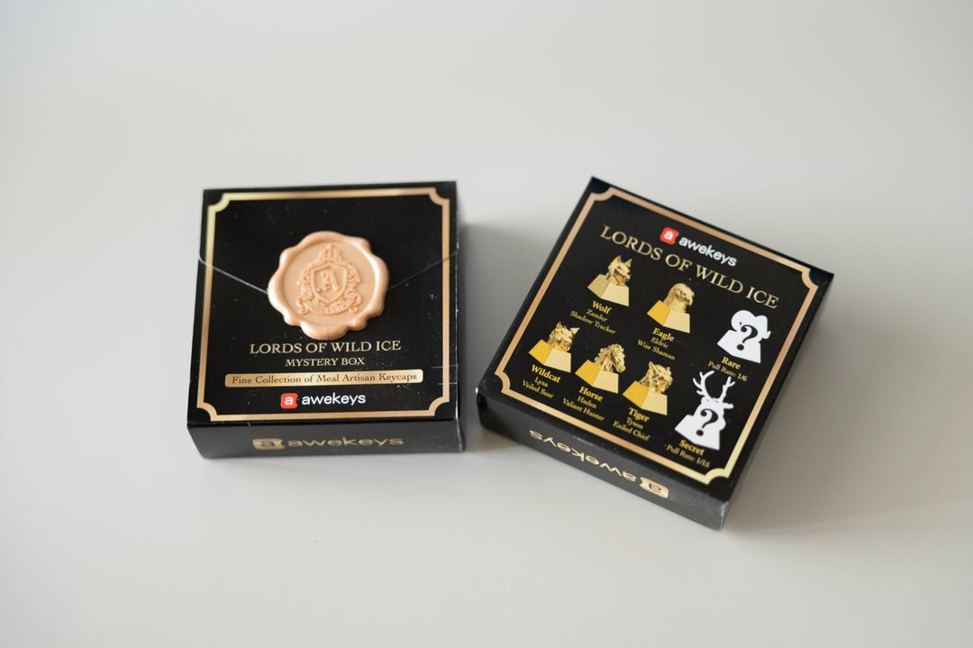 [GB] Awekeys Wild Ice Metal Keycaps Set