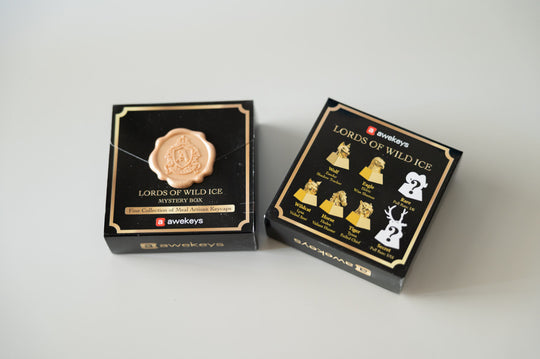 [GB] Awekeys Wild Ice Metal Keycaps Set