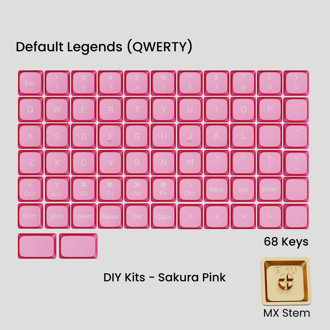 [GB] Awekeys Air Low-Profile Metal Keycaps