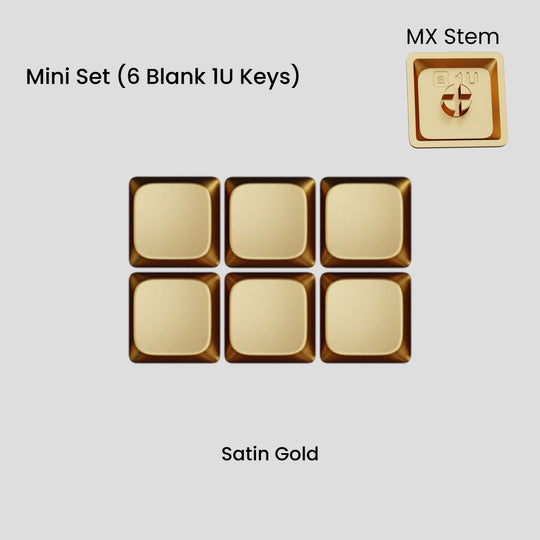 [GB] Awekeys Air Low-Profile Metal Keycaps