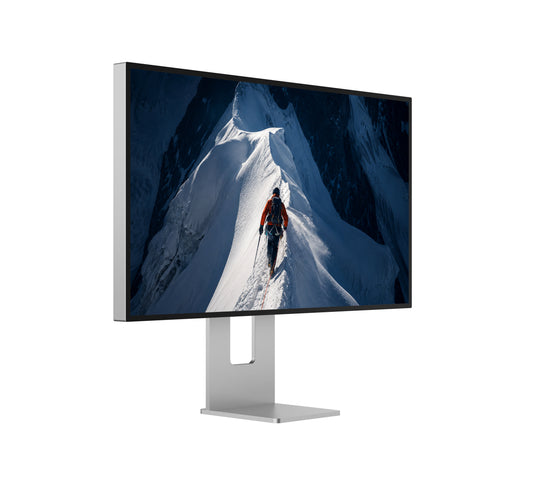 Meirro Pro Display | 32" 6K Retina-class, Full Aluminum, Glossy, Stand Included.