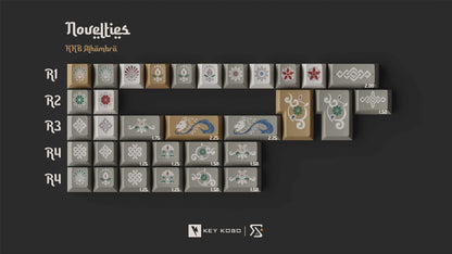 [In Stock] Key Kobo Alhambra Cherry Profile Keycaps