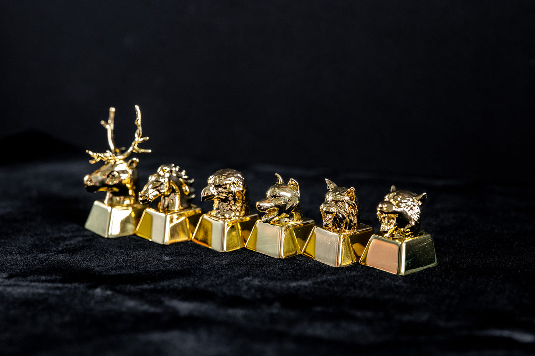 [GB] Awekeys Wild Ice Metal Keycaps Set