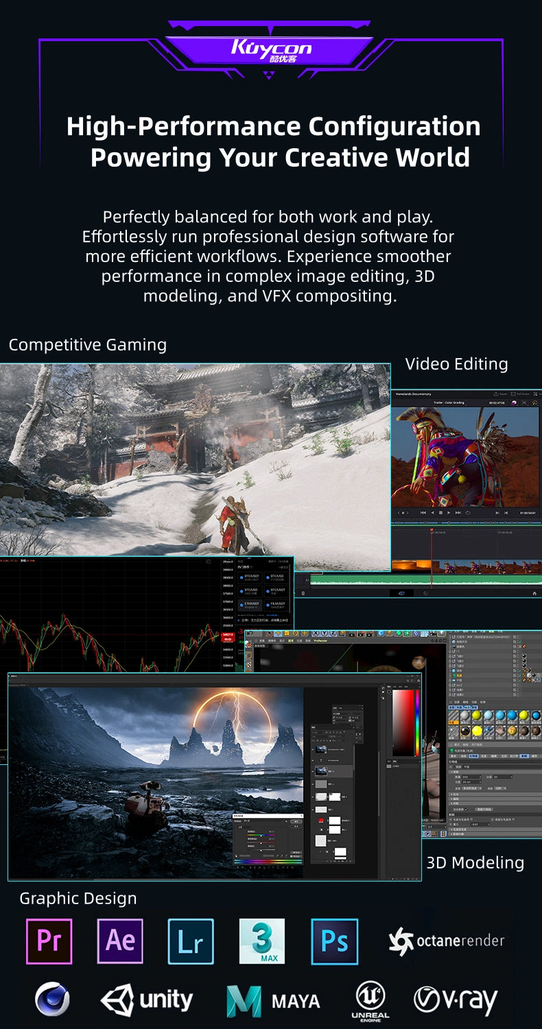 Kuycon P40K 5K 120Hz 40-inch Ultra-Wide Nano IPS Monitor