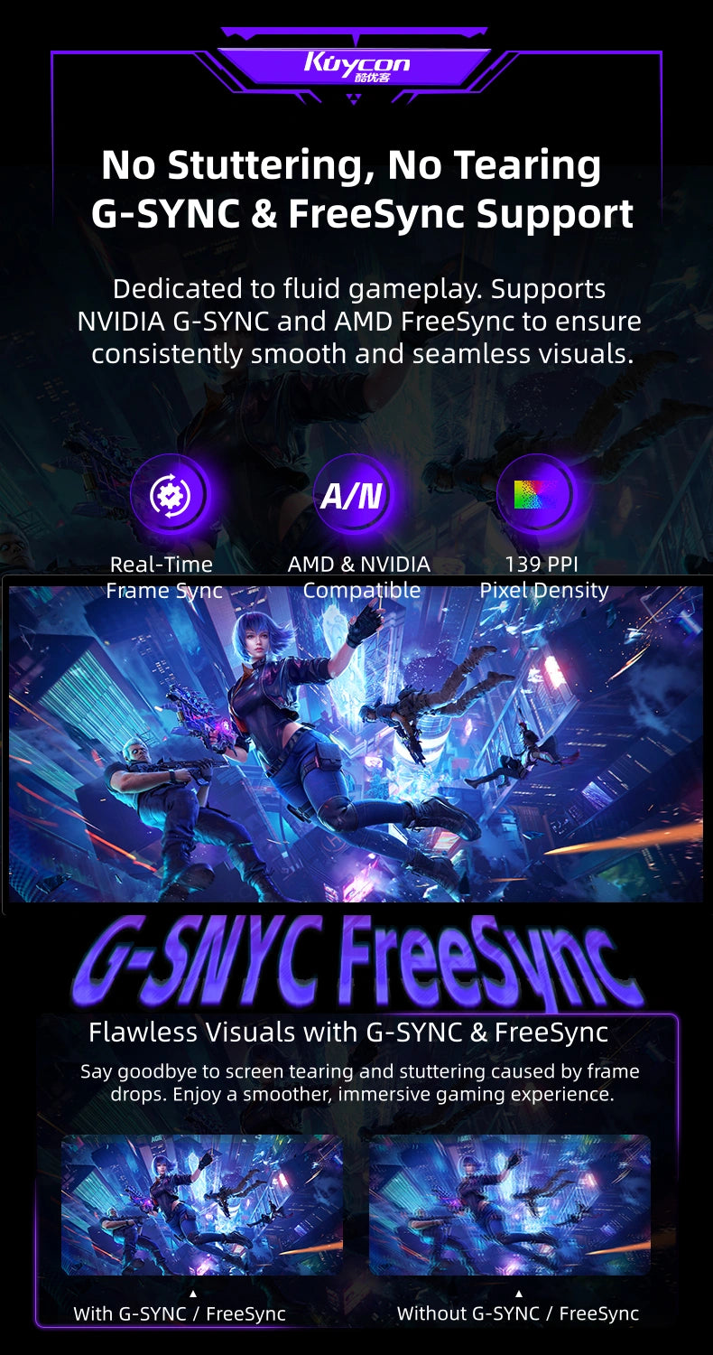 Kuycon P40K 5K 120Hz 40-inch Ultra-Wide Nano IPS Monitor