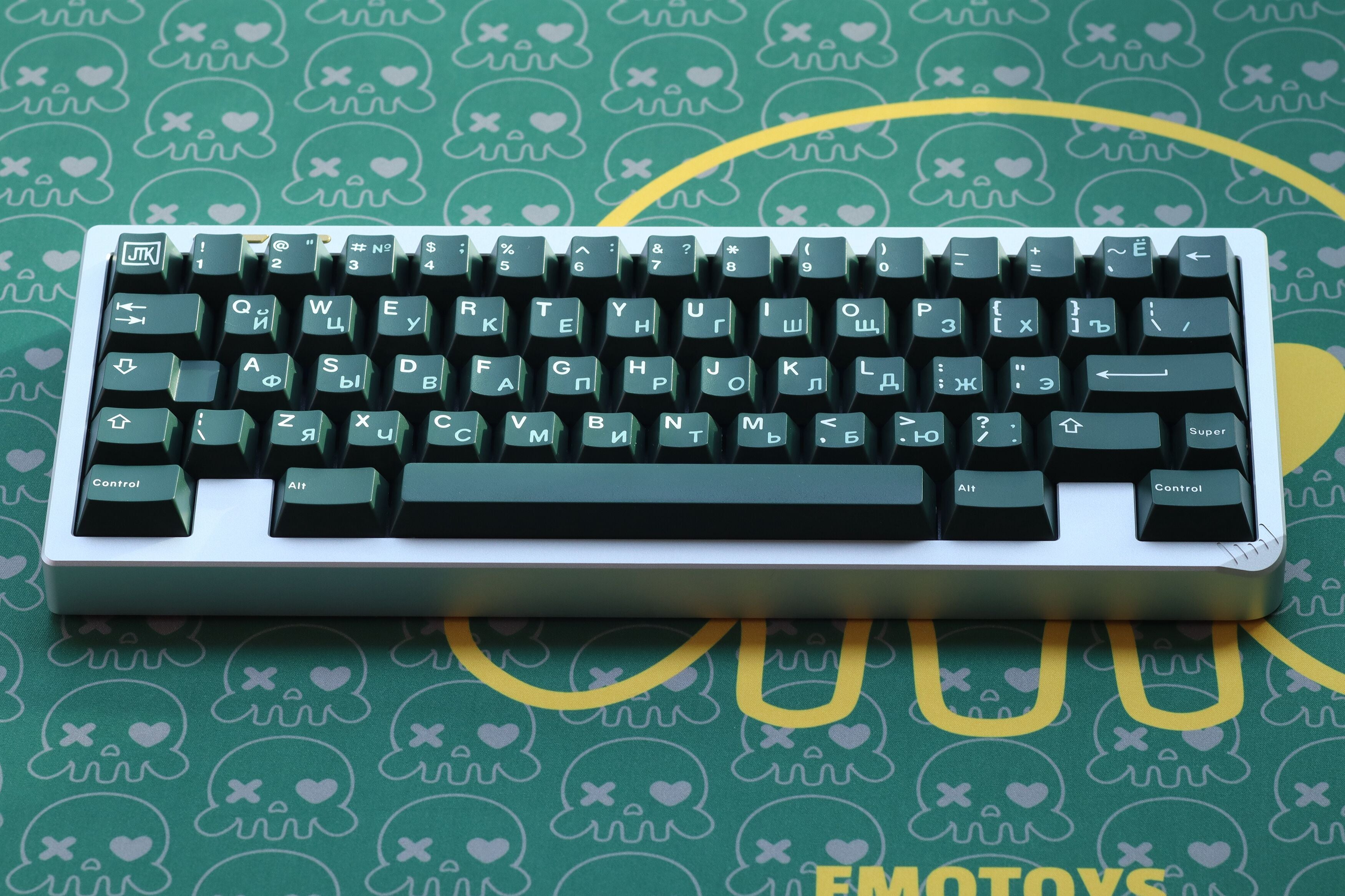 In-stock] JTK RUSSIAN Cherry Profile Doubleshot ABS Keycap Set