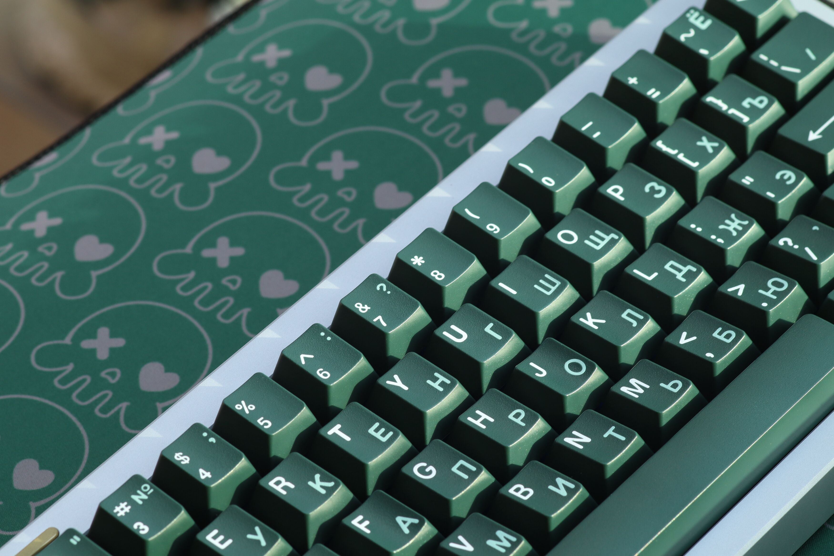 In-stock] JTK RUSSIAN Cherry Profile Doubleshot ABS Keycap Set