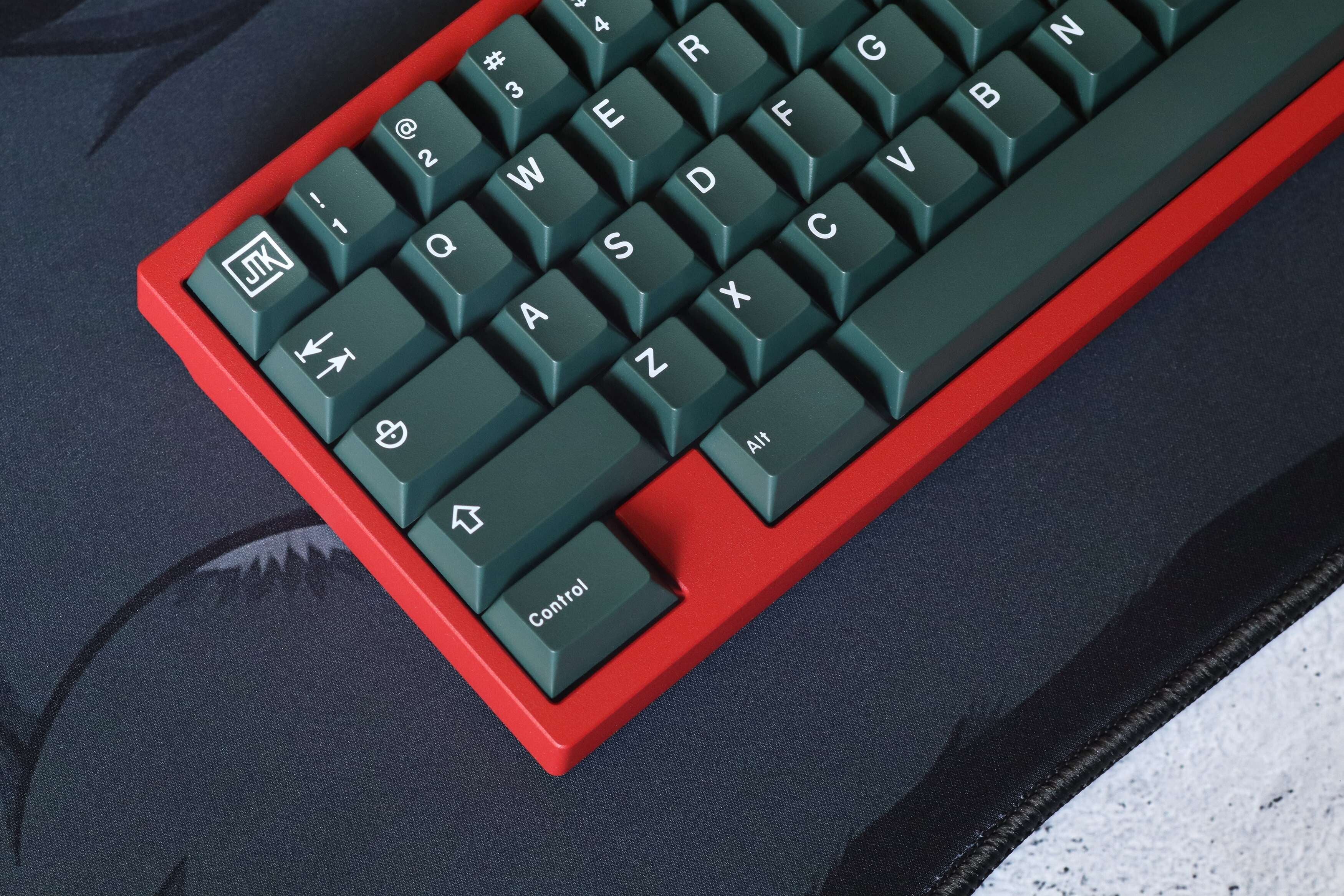 In-stock] JTK RUSSIAN Cherry Profile Doubleshot ABS Keycap Set