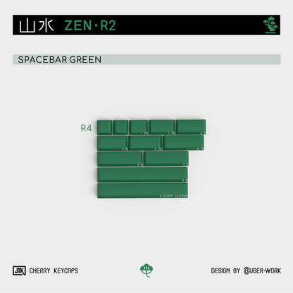 [In-stock] JTK Zen R2 Cherry Profile Doubleshot ABS Keycap Set