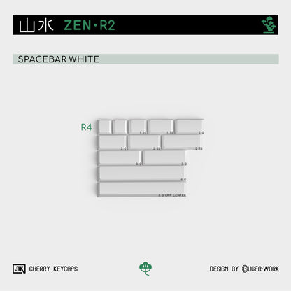 [In-stock] JTK Zen R2 Cherry Profile Doubleshot ABS Keycap Set