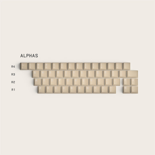 JTK FC CLASSIC Keycap Set R3 | Double Shot / Triple Shot PBT Keycaps
