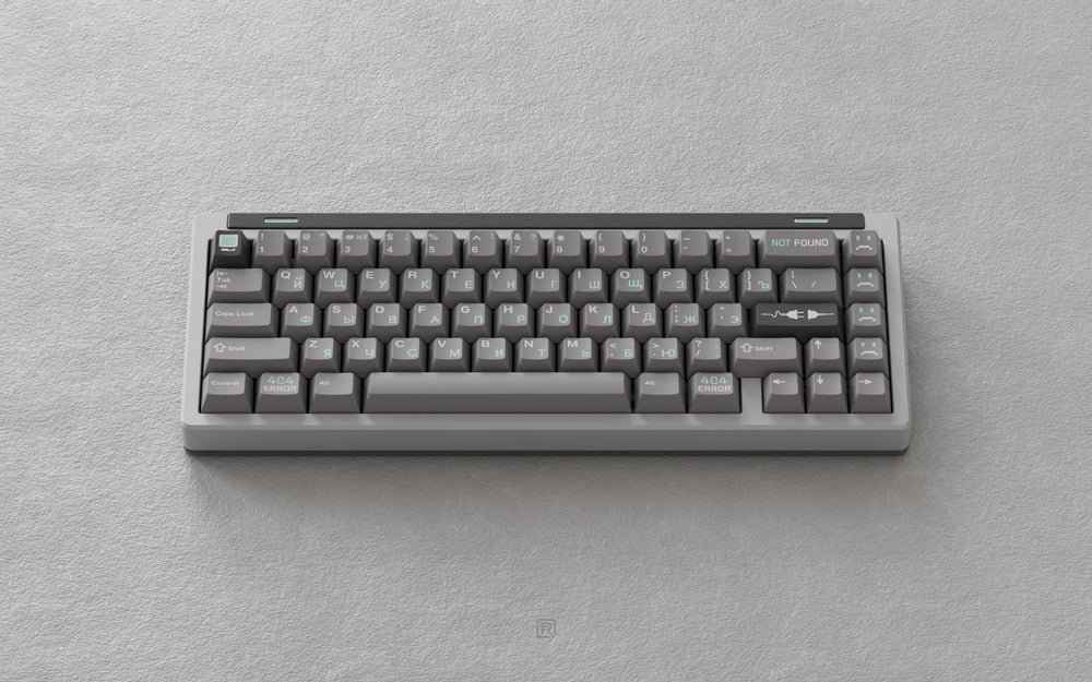 JTK 404 ERROR Doubleshot / Tripeshot Keycap Set