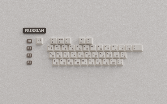 [In-stock] JTK BEAR Cherry Profile Doubleshot ABS Keycap Set