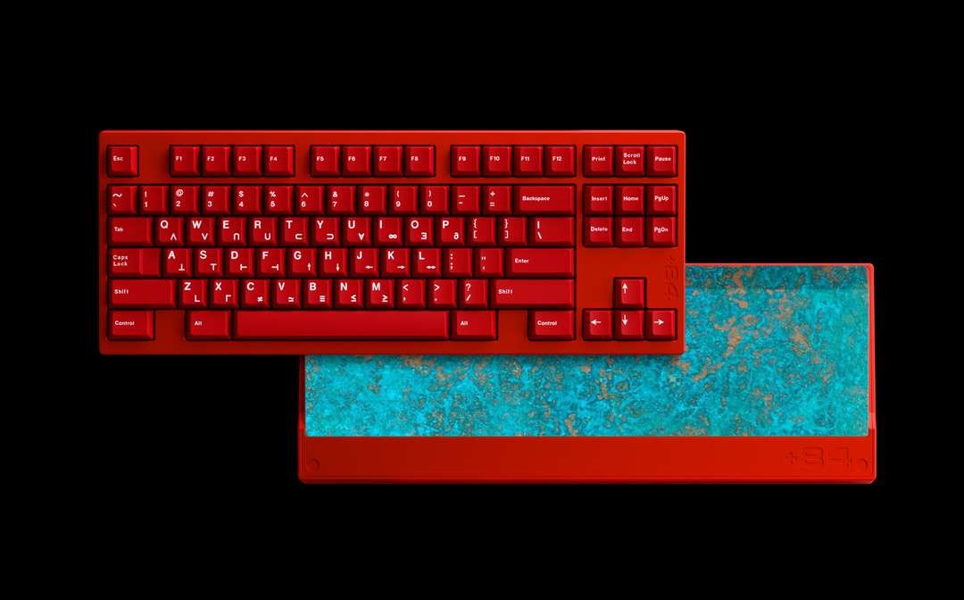 [GB] +84 TKL (Patina Weight Variant) Mechanical Keyboard Kit