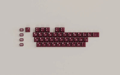 [In-stock] JTK RIDE Cherry Profile Doubleshot ABS Keycap Set