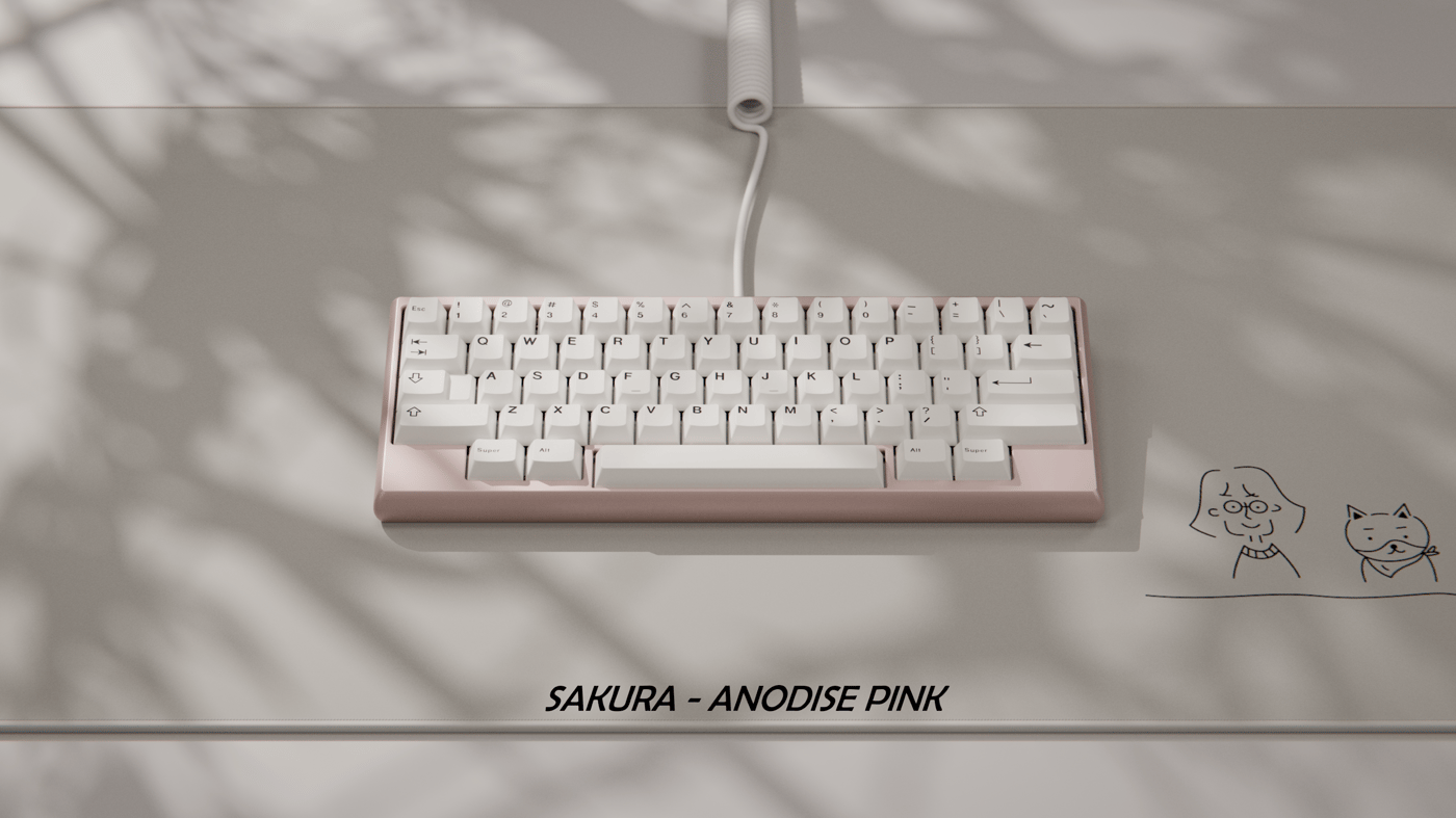 Toro60 Mechanical Keyboard Kit - Thumbnail 5