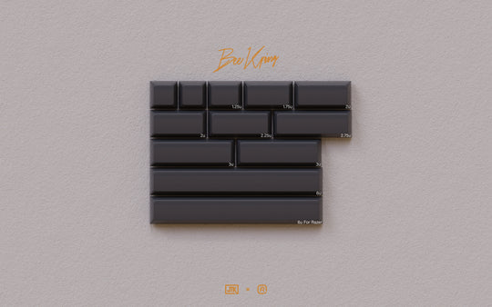 [In-stock] JTK HSA Bee Keeping ABS Doubleshot Glossy Surface Keycap Set