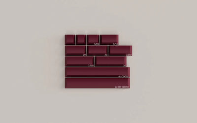 [In-stock] JTK RIDE Cherry Profile Doubleshot ABS Keycap Set