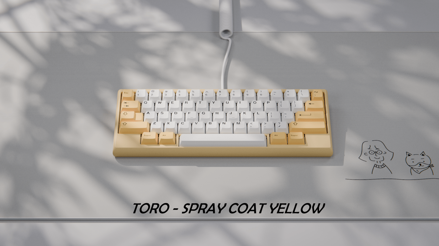 Toro60 Mechanical Keyboard Kit - Thumbnail 4