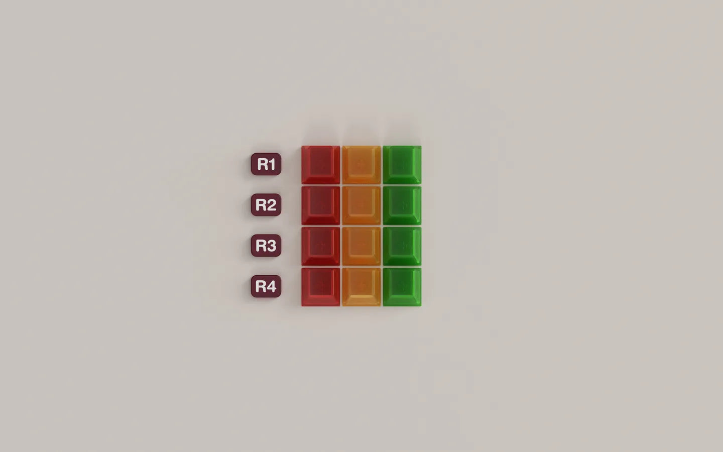 [In-stock] JTK RIDE Cherry Profile Doubleshot ABS Keycap Set