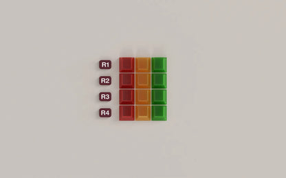 [In-stock] JTK RIDE Cherry Profile Doubleshot ABS Keycap Set