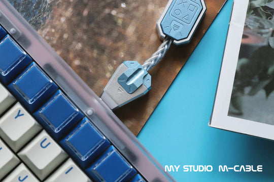 [In-stock] M-Cable Custom Single Crystal Copperwire USB Cable with Connectors