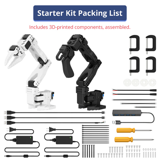 LeRobot SO-ARM101 Starter Kit: Embodied AI Open-Source 6-Axis Robotic Arm
