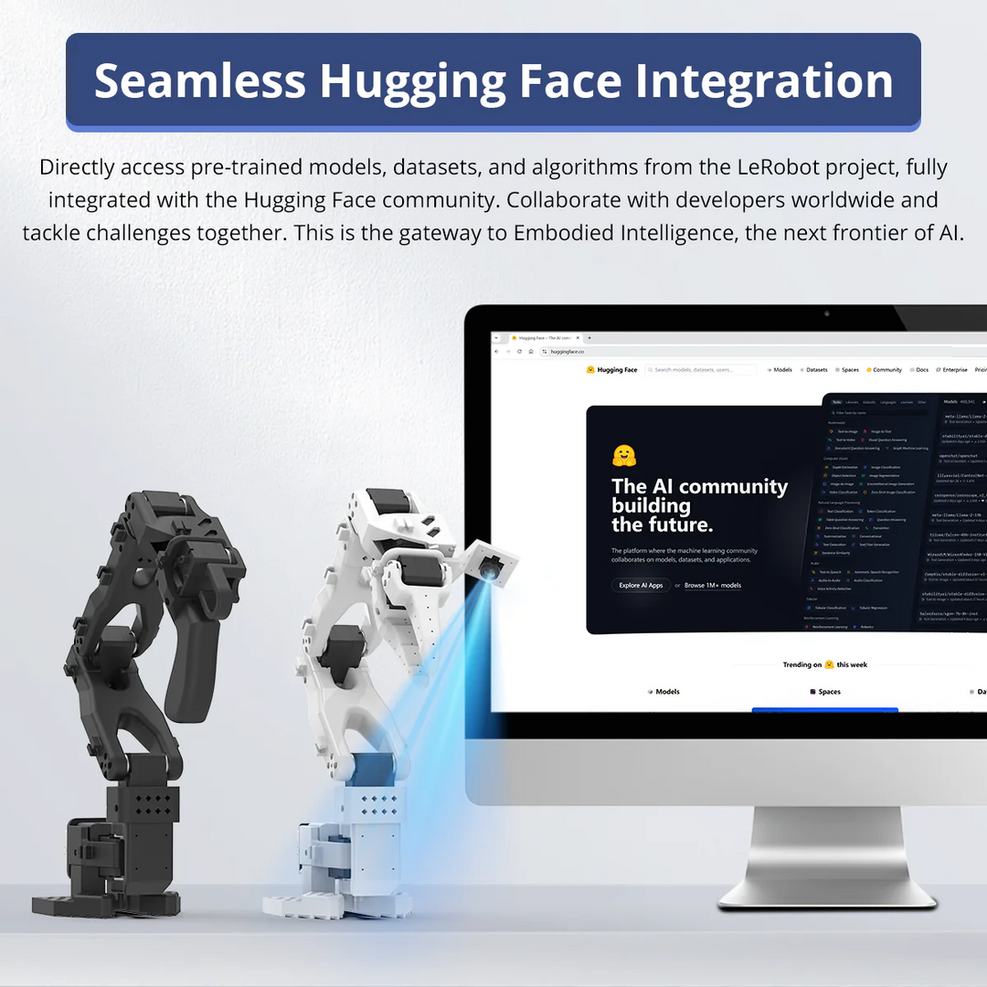 LeRobot SO-ARM101 Starter Kit: Embodied AI Open-Source 6-Axis Robotic Arm