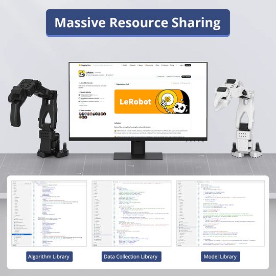 LeRobot SO-ARM101 Starter Kit: Embodied AI Open-Source 6-Axis Robotic Arm