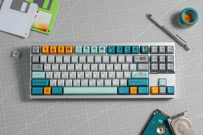 [In-stock] Retro: Evolution Cherry Profile PBT Keycaps