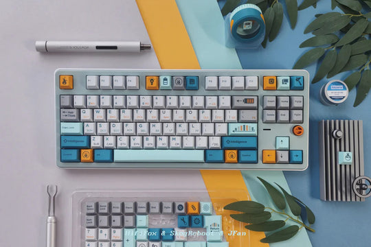 [In-stock] Retro: Evolution Cherry Profile PBT Keycaps
