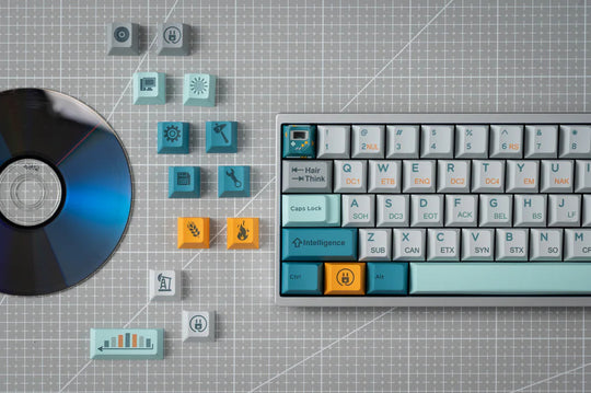 [In-stock] Retro: Evolution Cherry Profile PBT Keycaps