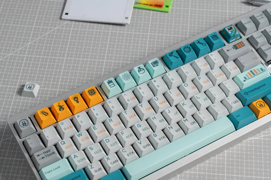 [In-stock] Retro: Evolution Cherry Profile PBT Keycaps