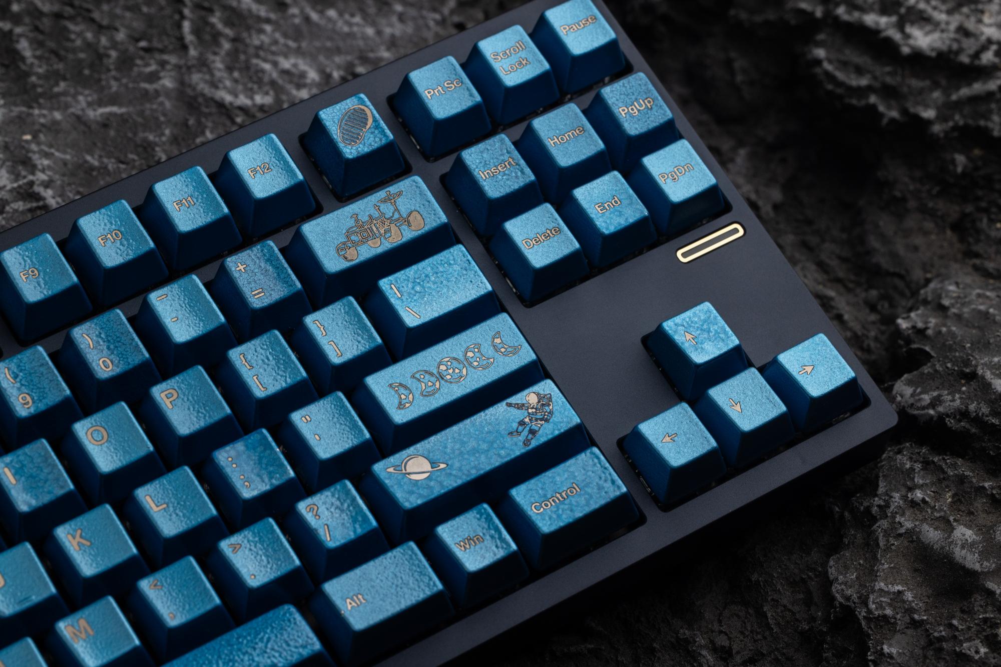 キーボード Awekeys Moon Landing Luna Maria Full Metal Keycaps Set - Moon Landing – Awekeys