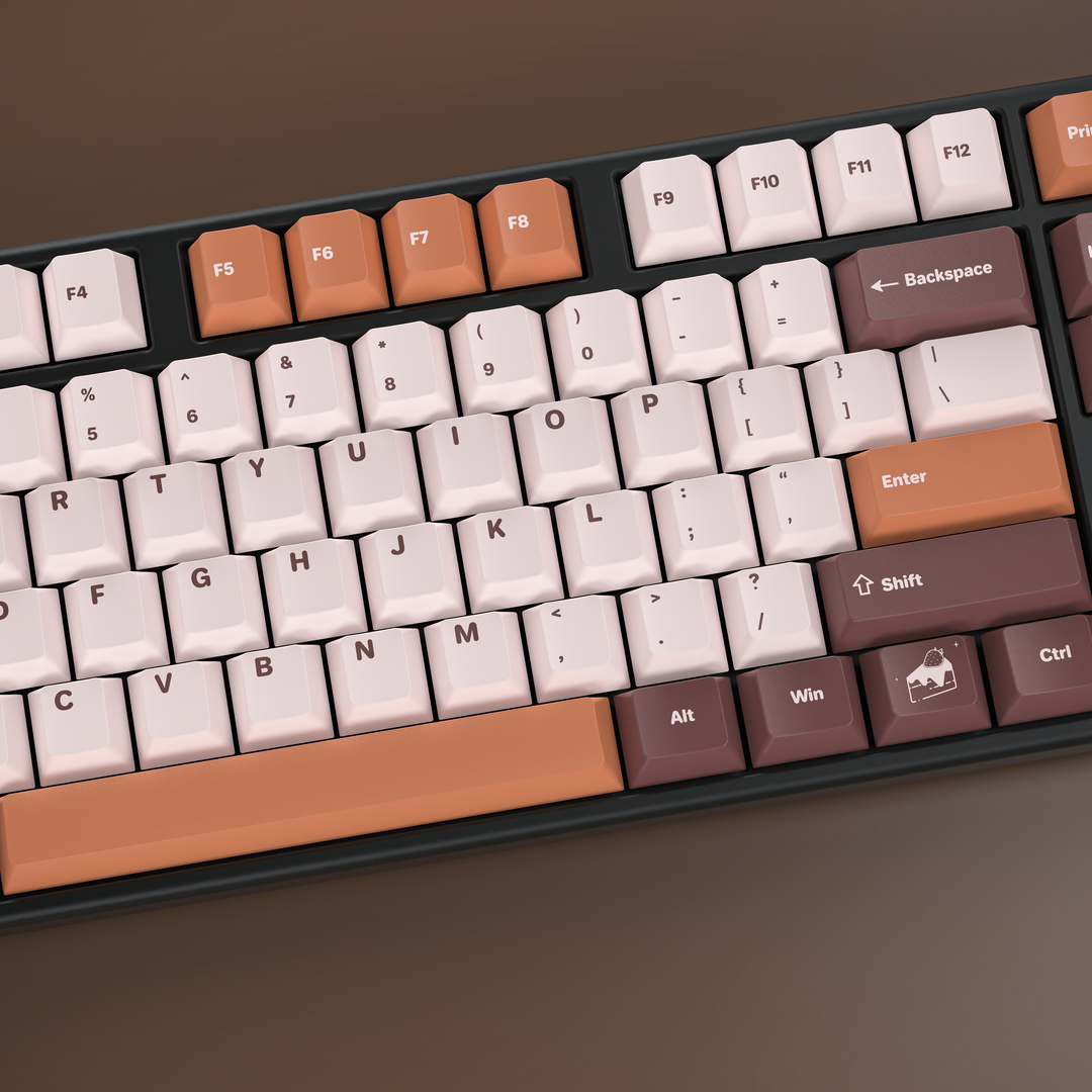 ALOHAKB Low Tea PBT Dyesub Keycap Set