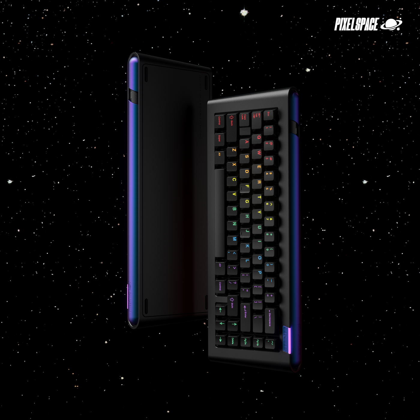 PixelSpace Capsule - Anodized Black