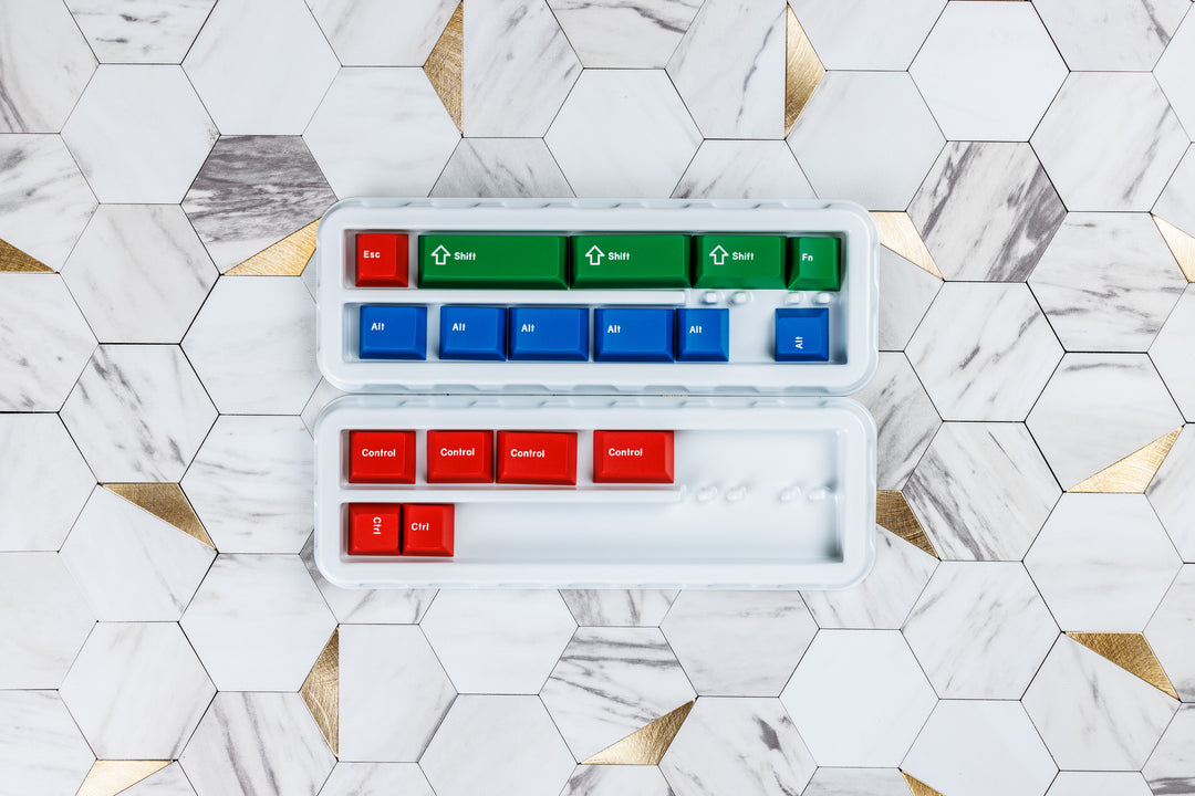 Key Kobo X ClickClack WOB/BOW/RGB Cherry Profile Keycaps Set